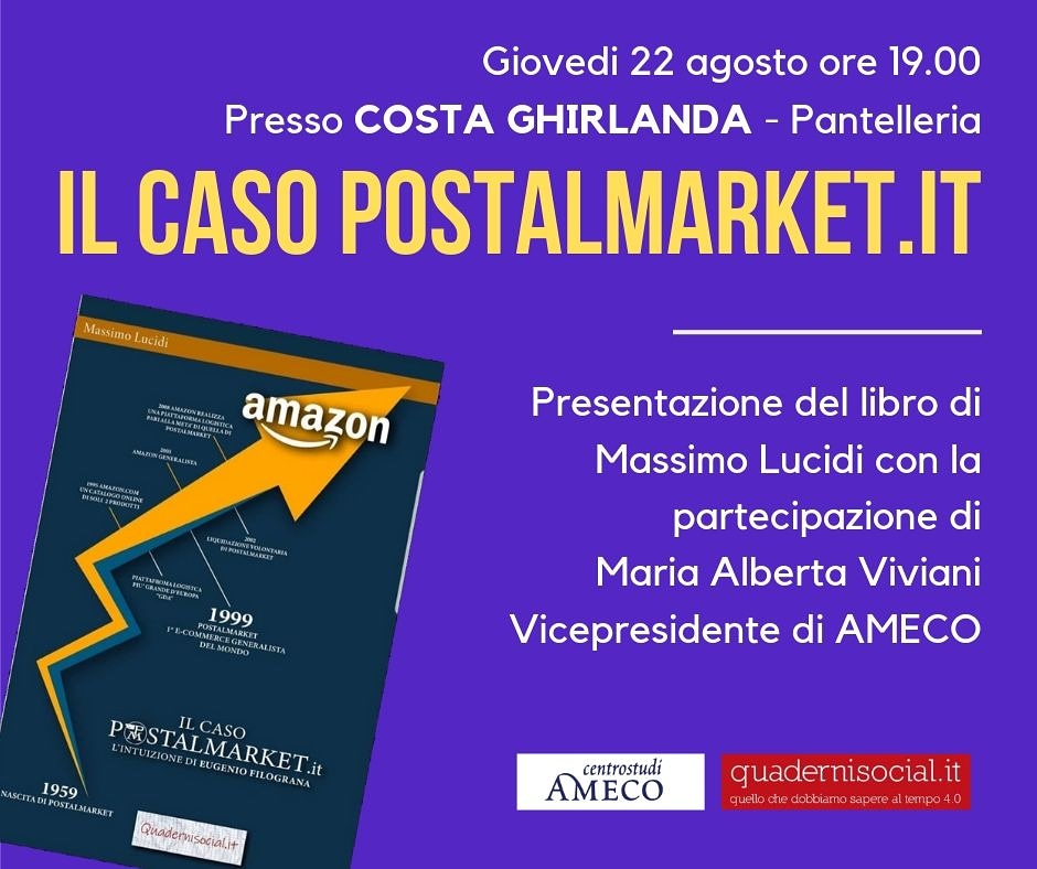 Presentazione Libro “PostalMarket.it” a Pantelleria